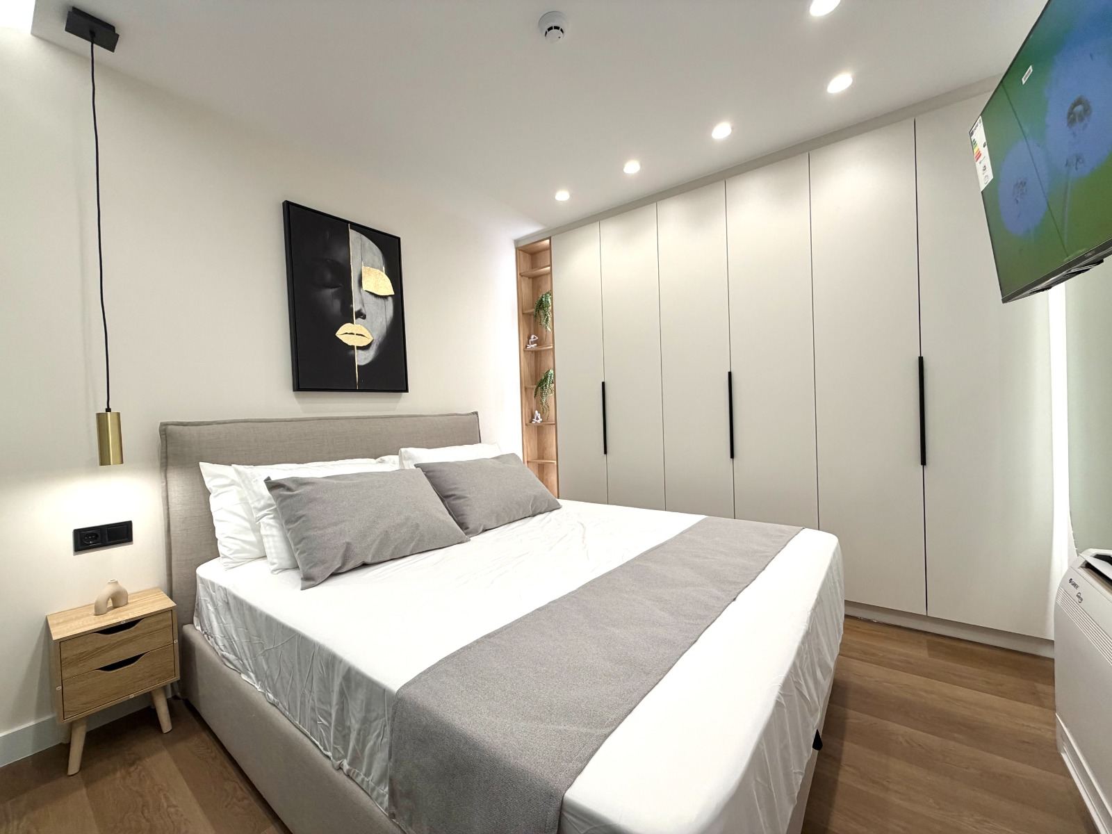 Teslim edilmiş daire — ikinci yatak odası